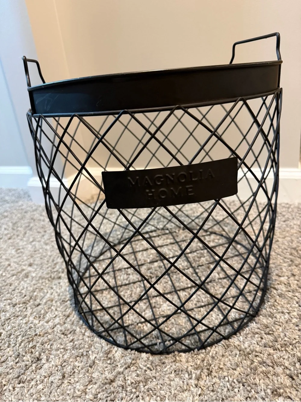 Magnolia Home Wire Basket